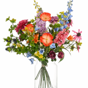 Kunstbloemen - Boeket XL - Electric Love - 90cm