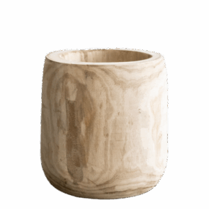 Pot - Hout lichtbruin - Pia pot - L - H31 W29