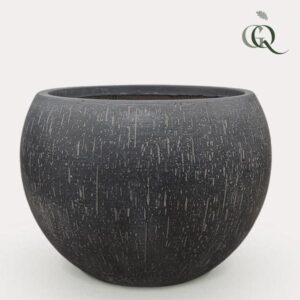 Pot - Anthracite - Raindrop Globe - XXL - H40 W55
